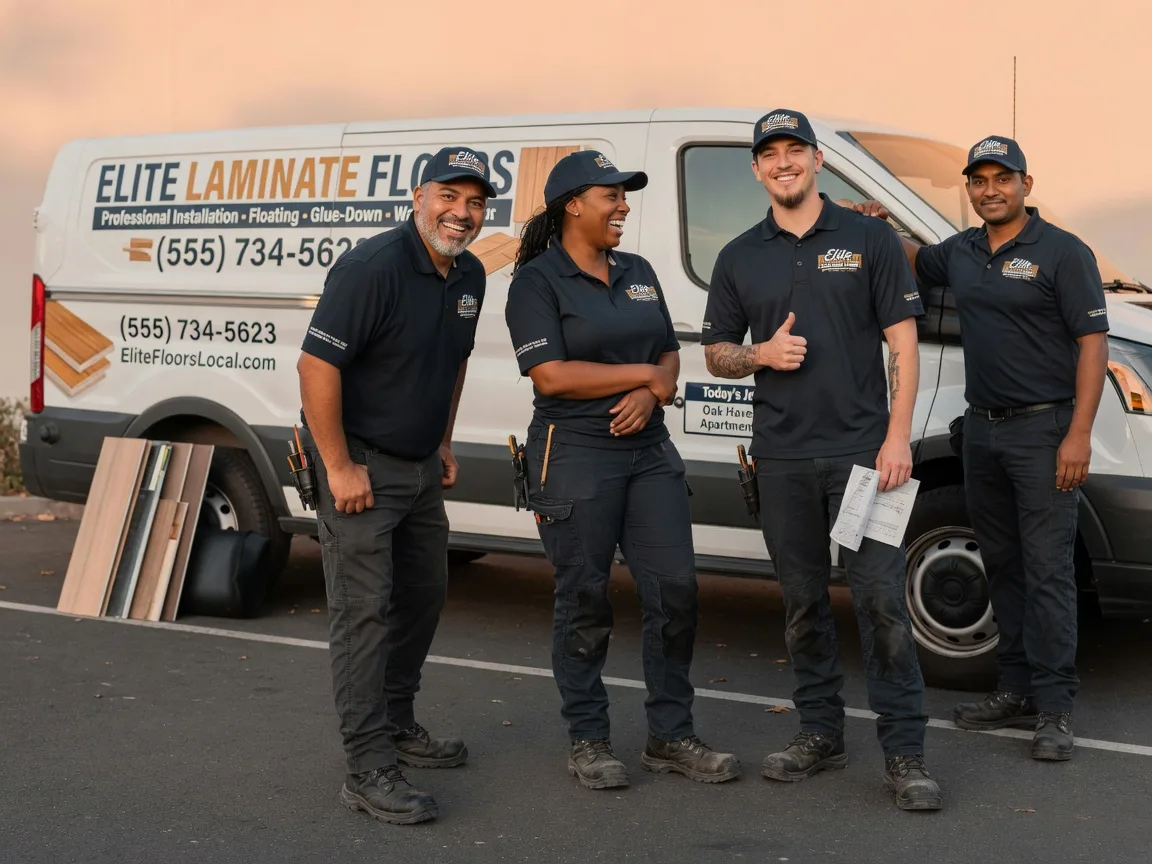 Laminate flooring installation company in Luckey, OH